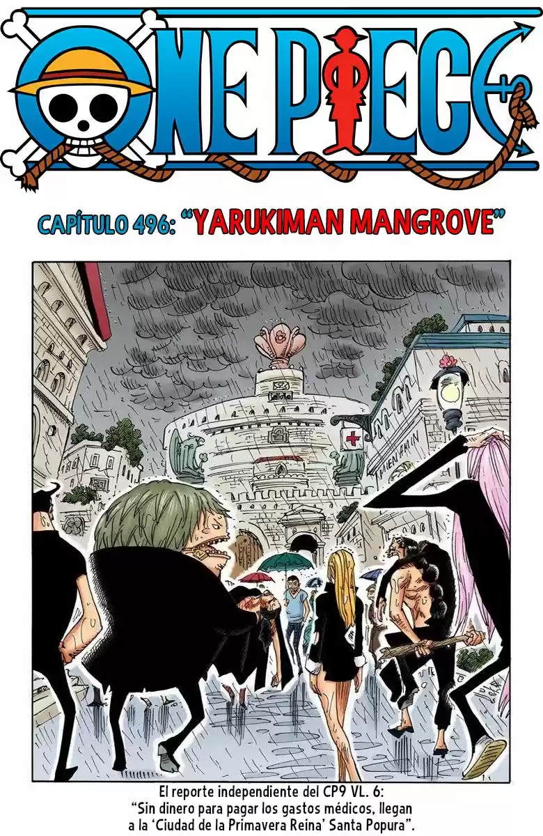 One Piece (full Color: Chapter 496 - Page 1