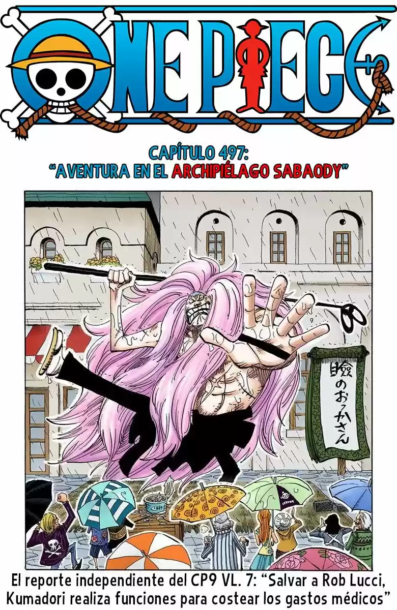 One Piece (full Color: Chapter 497 - Page 1