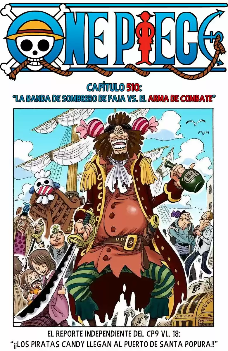 One Piece (full Color: Chapter 510 - Page 1