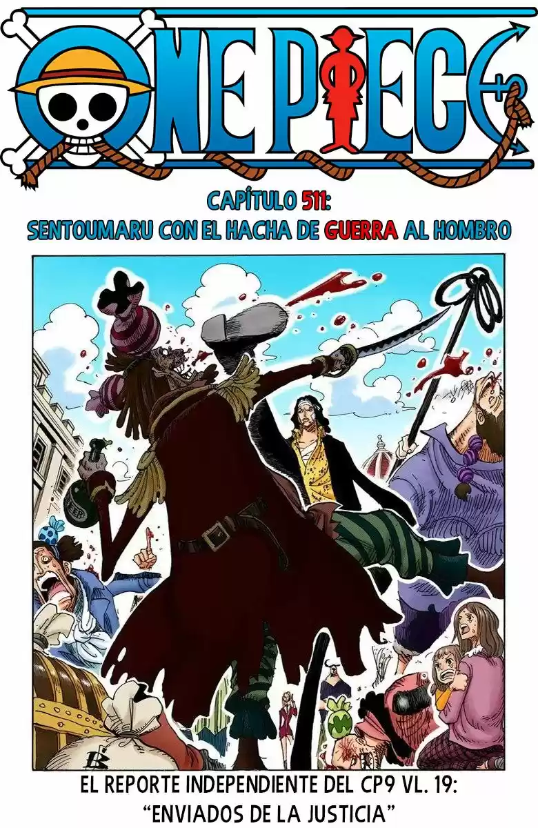 One Piece (full Color: Chapter 511 - Page 1