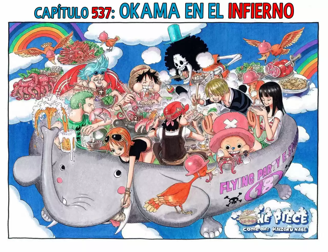 One Piece (full Color: Chapter 537 - Page 1