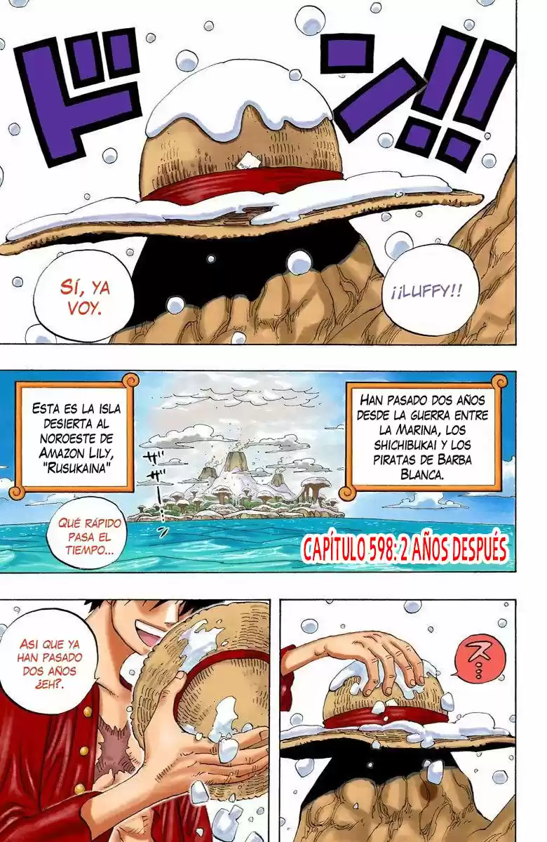 One Piece (full Color: Chapter 598 - Page 1