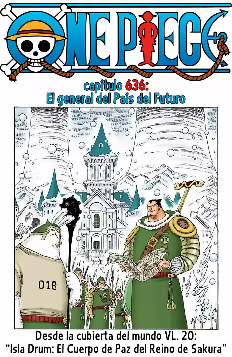 One Piece (full Color: Chapter 636 - Page 1