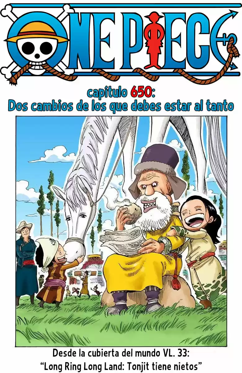 One Piece (full Color: Chapter 650 - Page 1