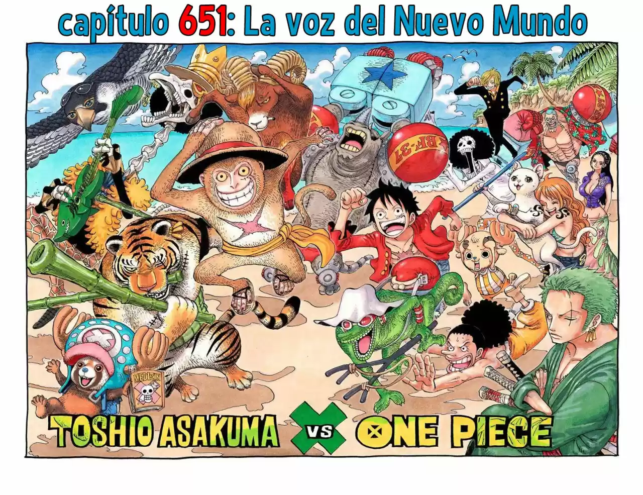 One Piece (full Color: Chapter 651 - Page 1