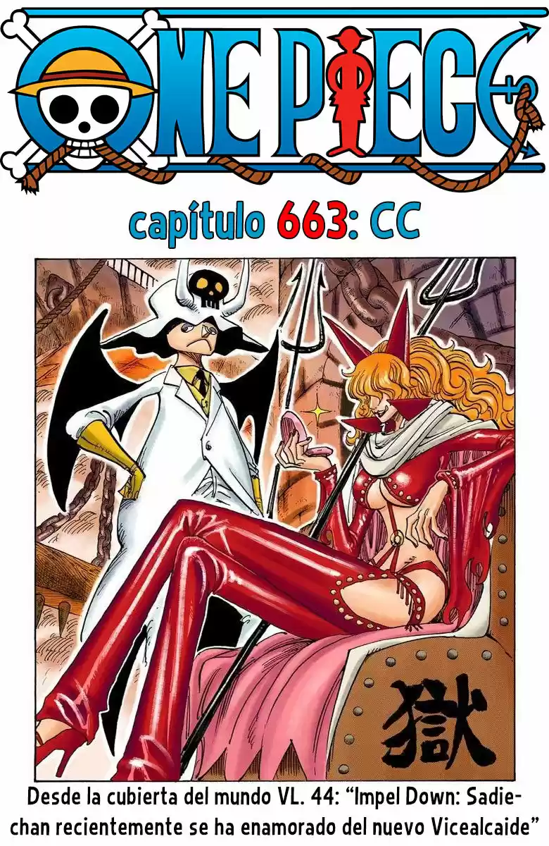 One Piece (full Color: Chapter 663 - Page 1