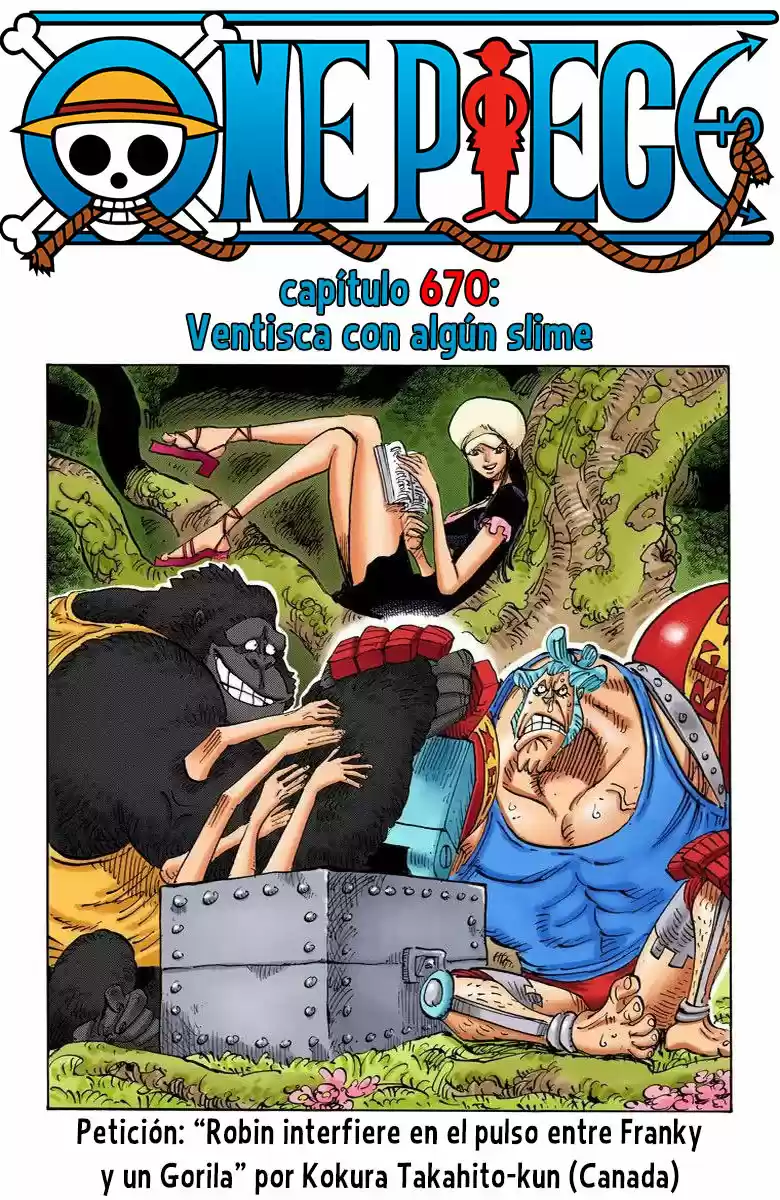 One Piece (full Color: Chapter 670 - Page 1