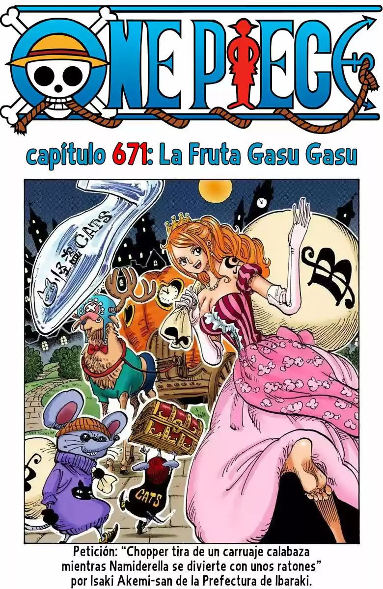 One Piece (full Color: Chapter 671 - Page 1