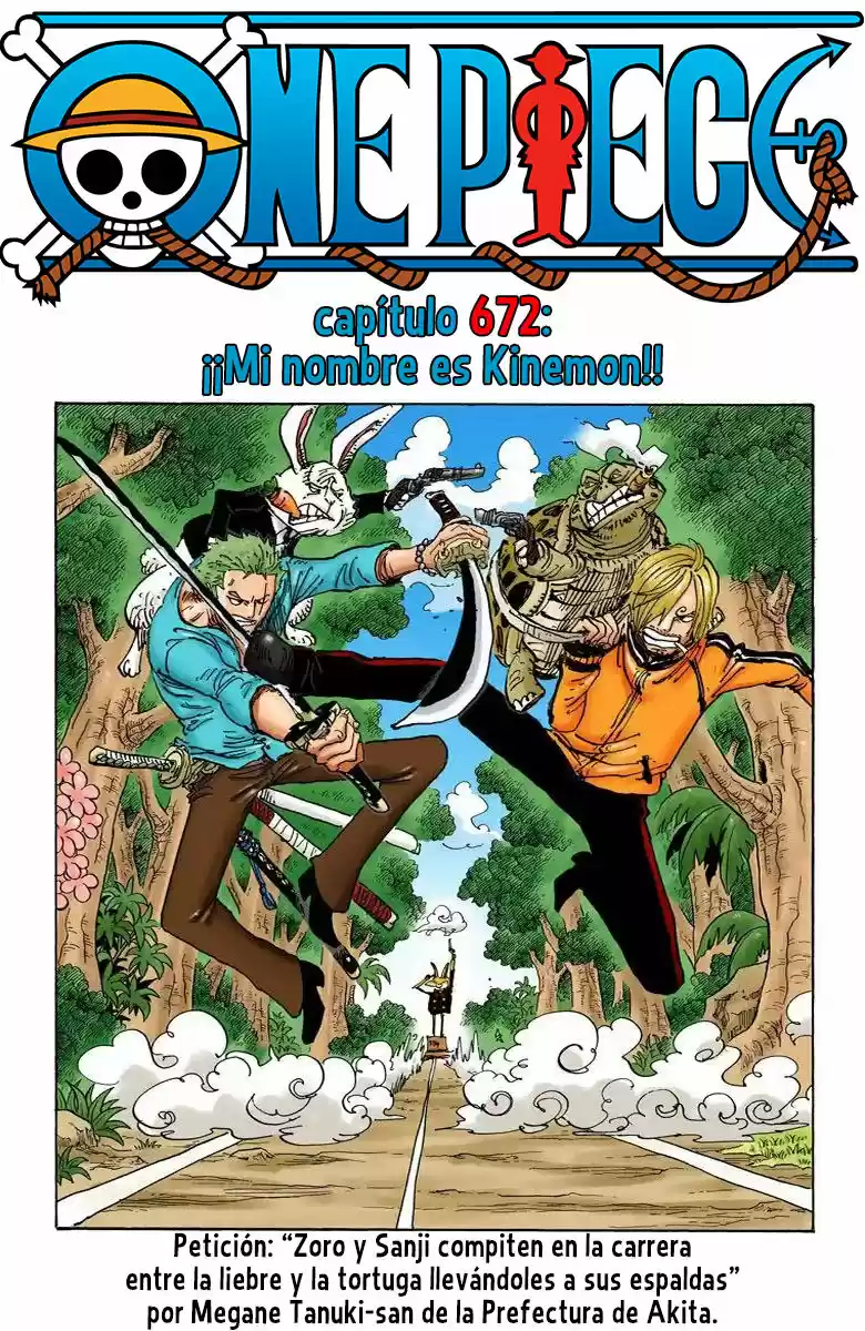 One Piece (full Color: Chapter 672 - Page 1