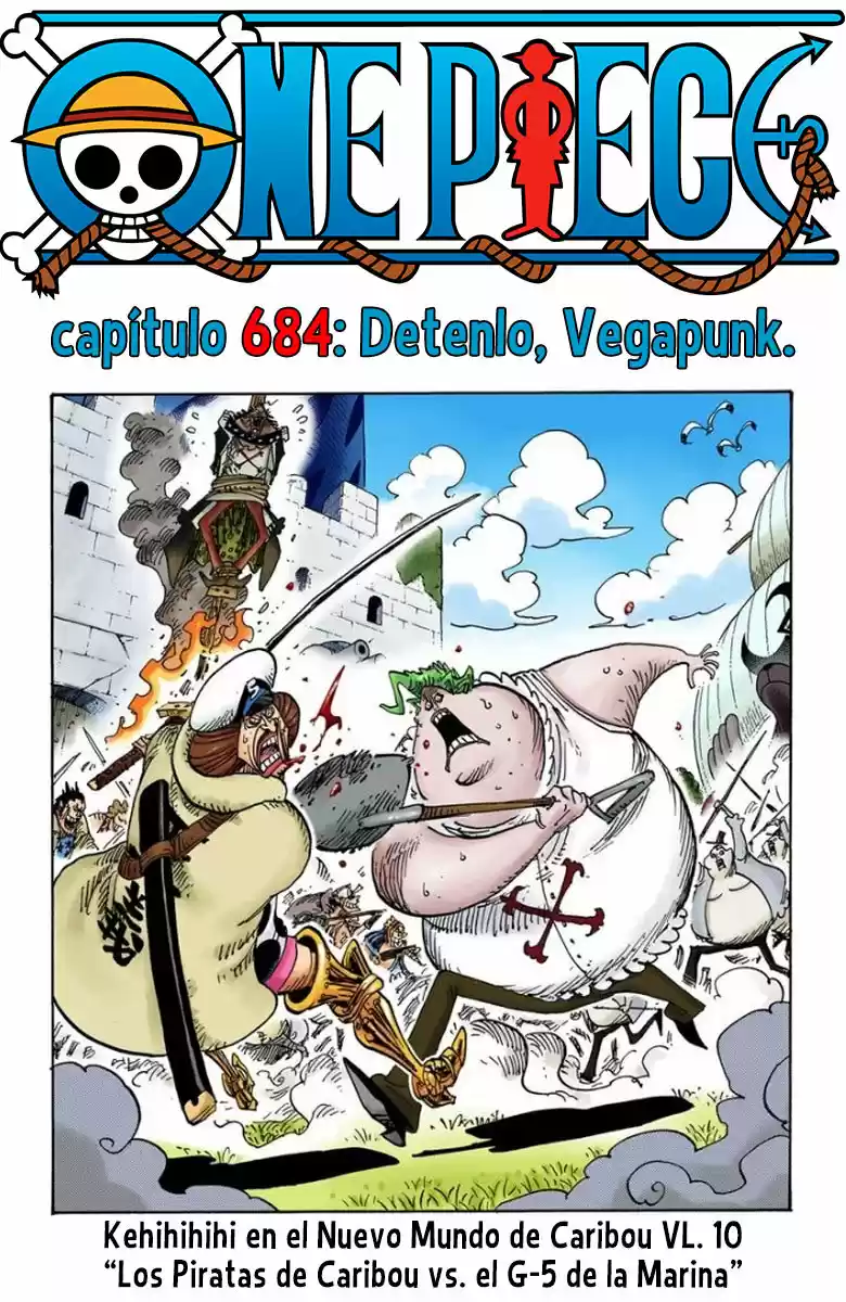 One Piece (full Color: Chapter 684 - Page 1