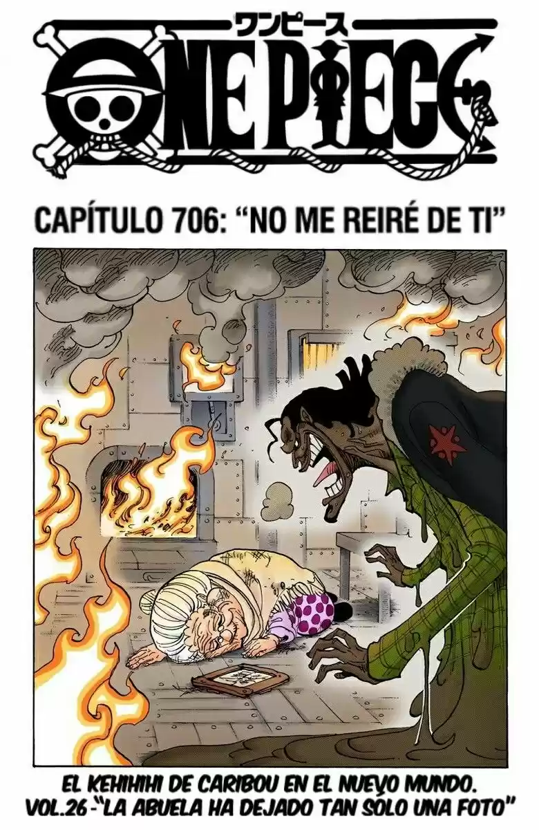 One Piece (full Color: Chapter 706 - Page 1