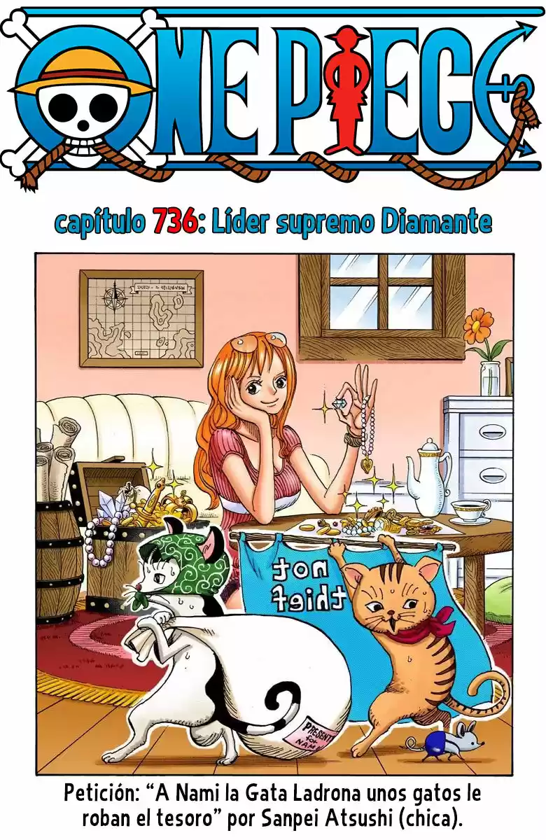 One Piece (full Color: Chapter 736 - Page 1