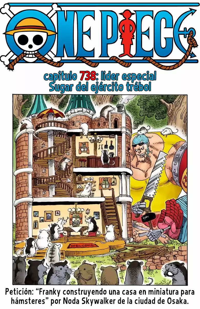 One Piece (full Color: Chapter 738 - Page 1