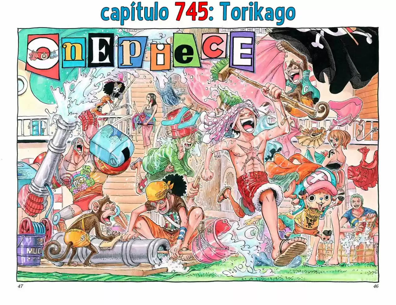 One Piece (full Color: Chapter 745 - Page 1