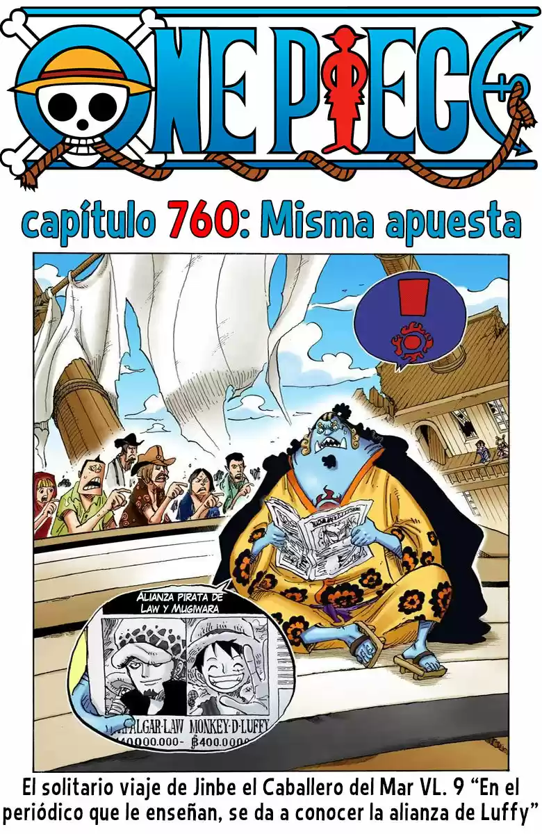 One Piece (full Color: Chapter 760 - Page 1