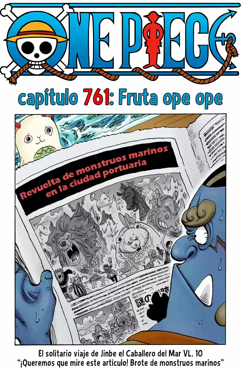 One Piece (full Color: Chapter 761 - Page 1