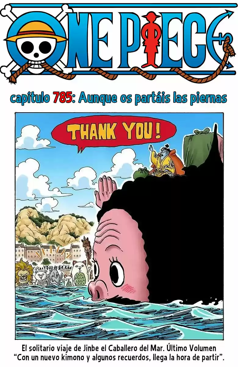 One Piece (full Color: Chapter 785 - Page 1