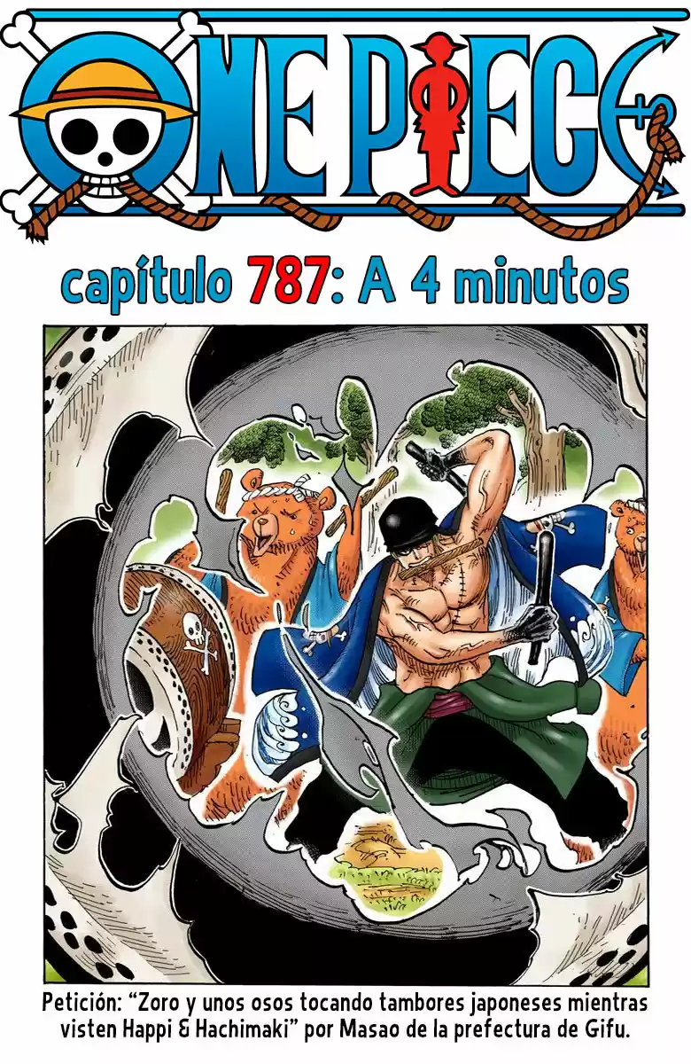 One Piece (full Color: Chapter 787 - Page 1