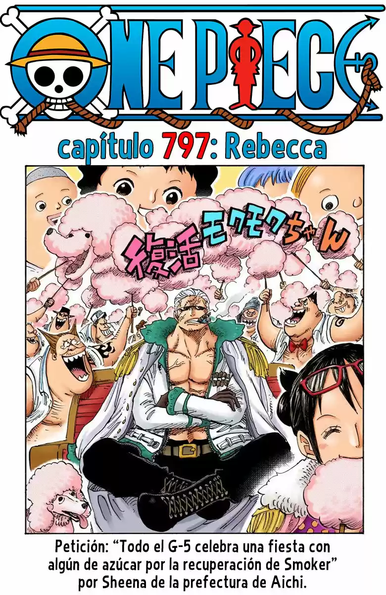 One Piece (full Color: Chapter 797 - Page 1