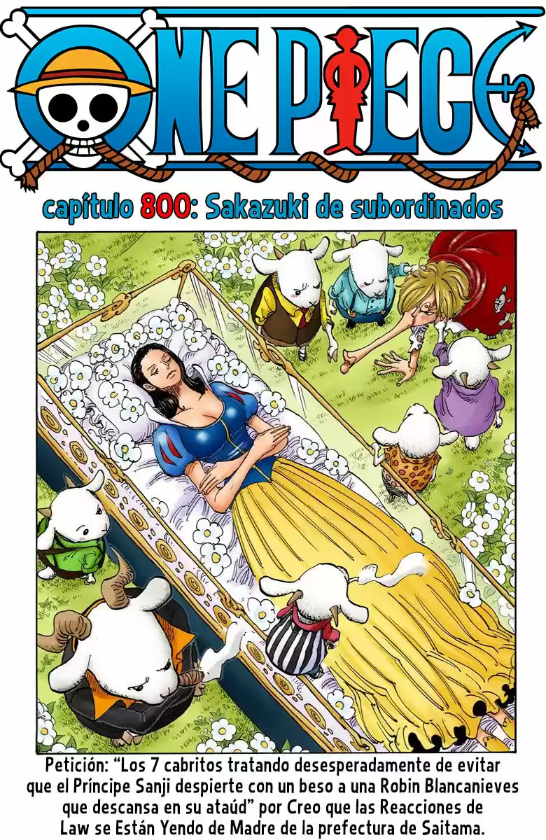 One Piece (full Color: Chapter 800 - Page 1