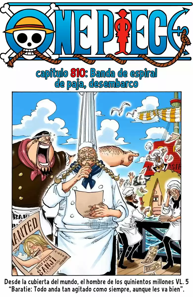 One Piece (full Color: Chapter 810 - Page 1