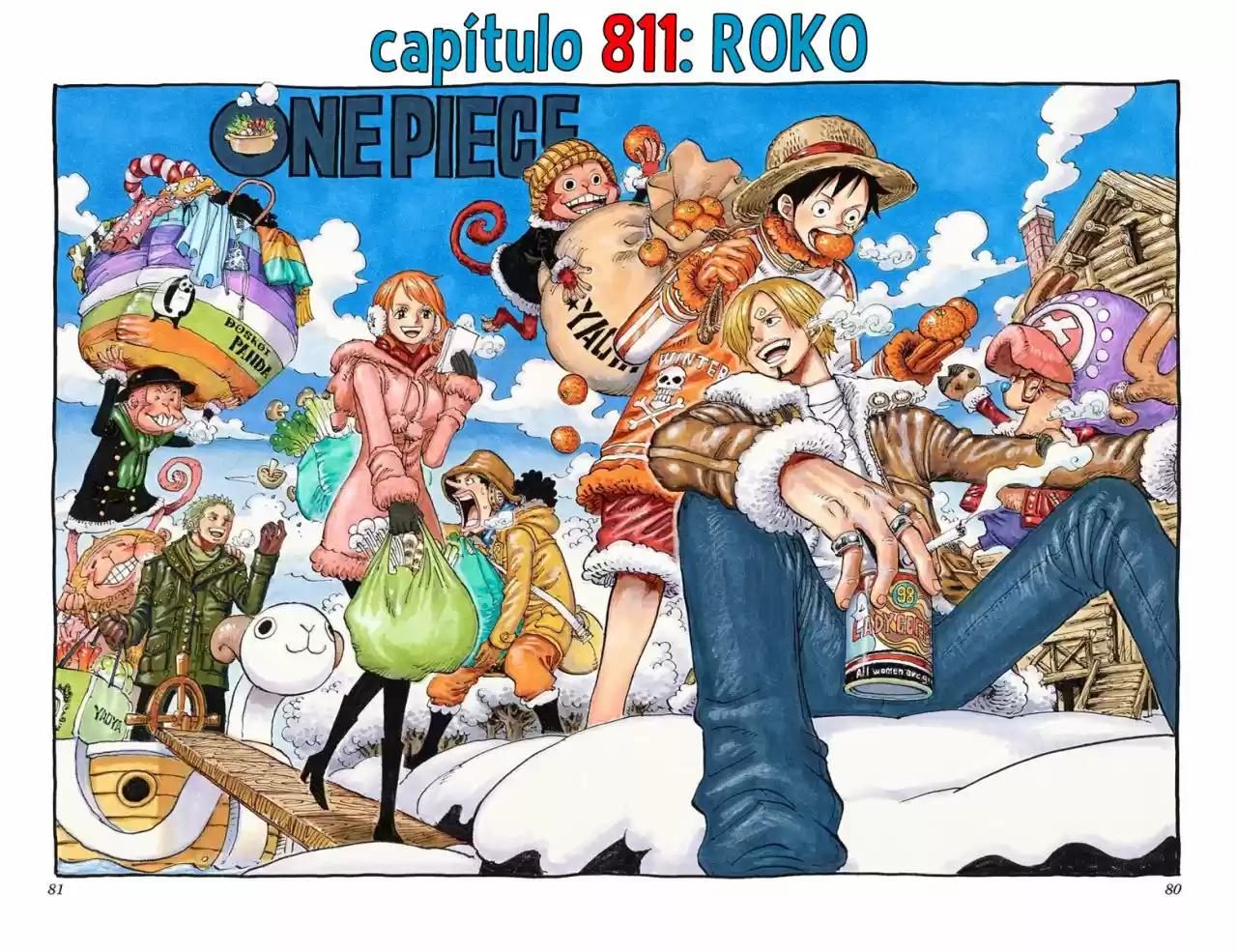 One Piece (full Color: Chapter 811 - Page 1