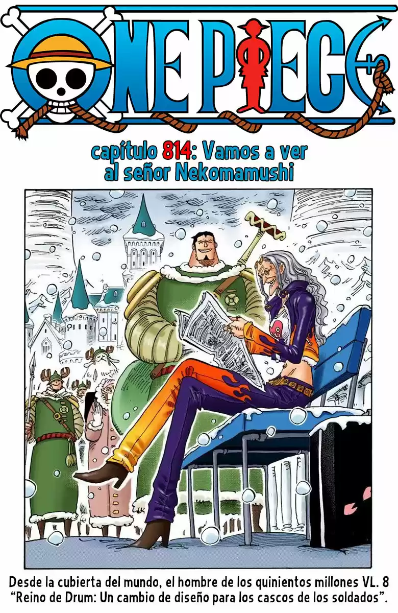 One Piece (full Color: Chapter 814 - Page 1