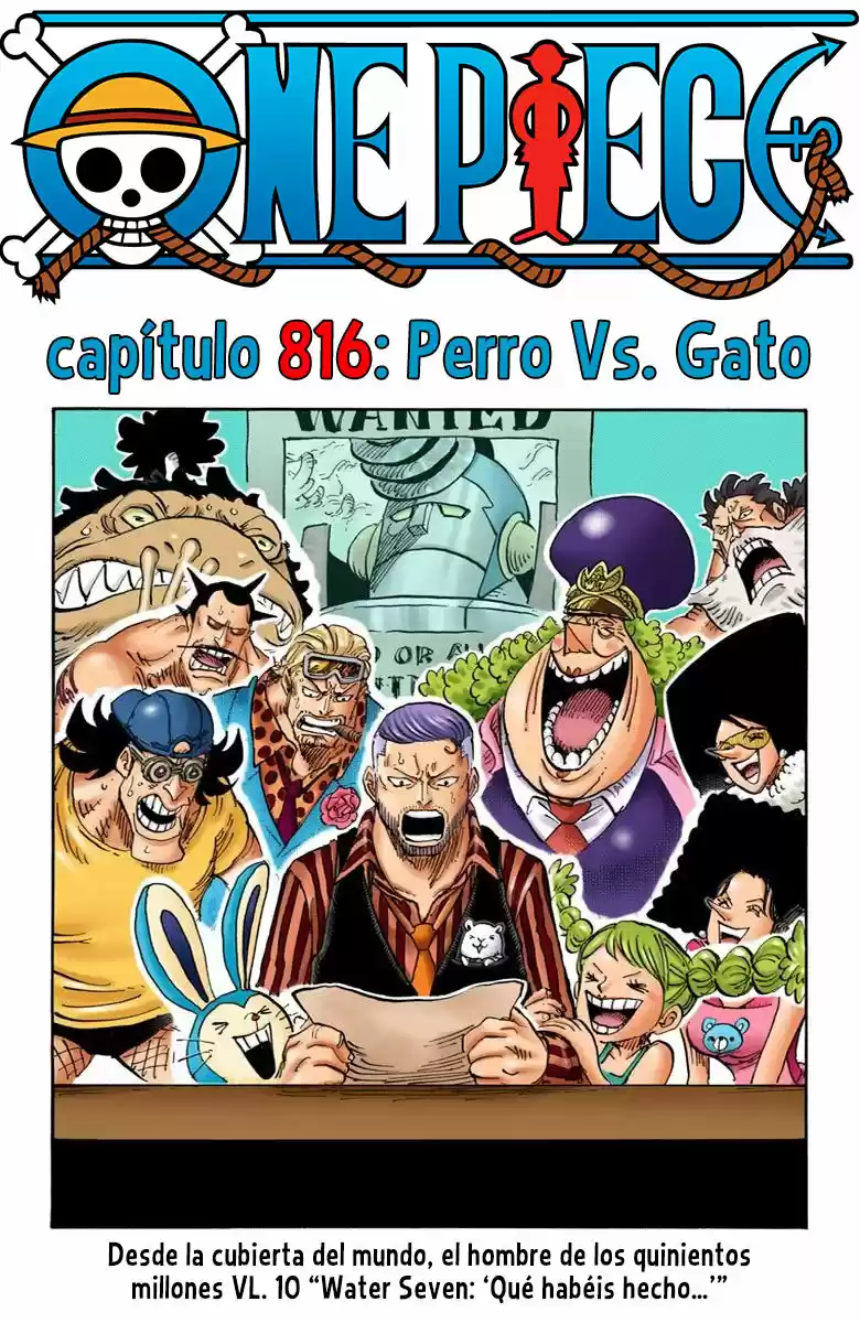 One Piece (full Color: Chapter 816 - Page 1