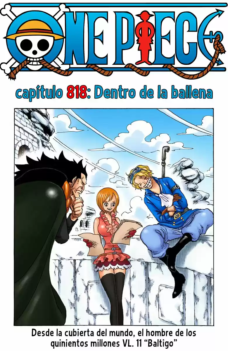 One Piece (full Color: Chapter 818 - Page 1