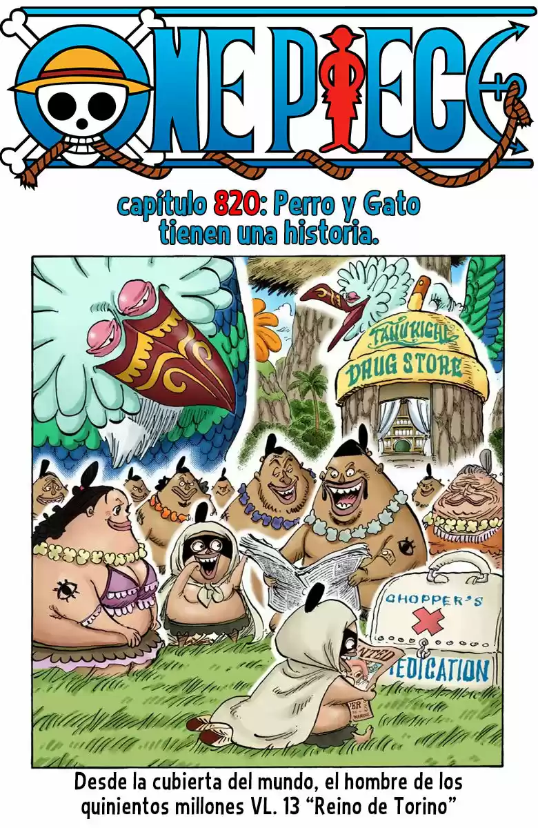 One Piece (full Color: Chapter 820 - Page 1