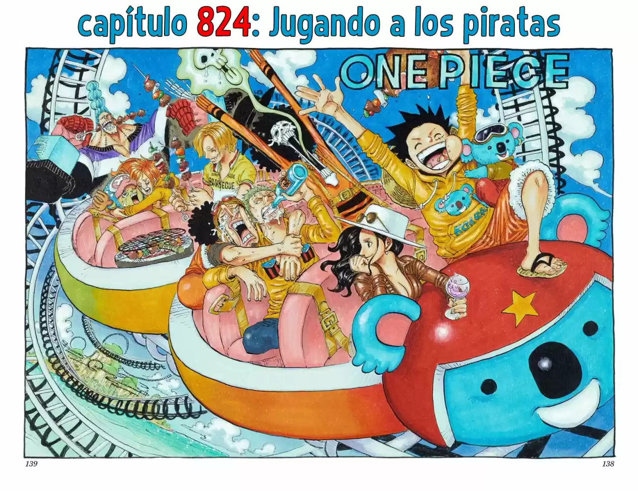 One Piece (full Color: Chapter 824 - Page 1