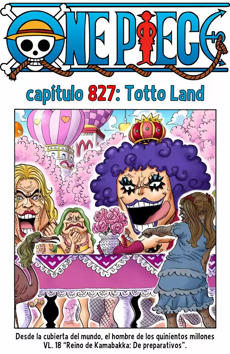 One Piece (full Color: Chapter 827 - Page 1