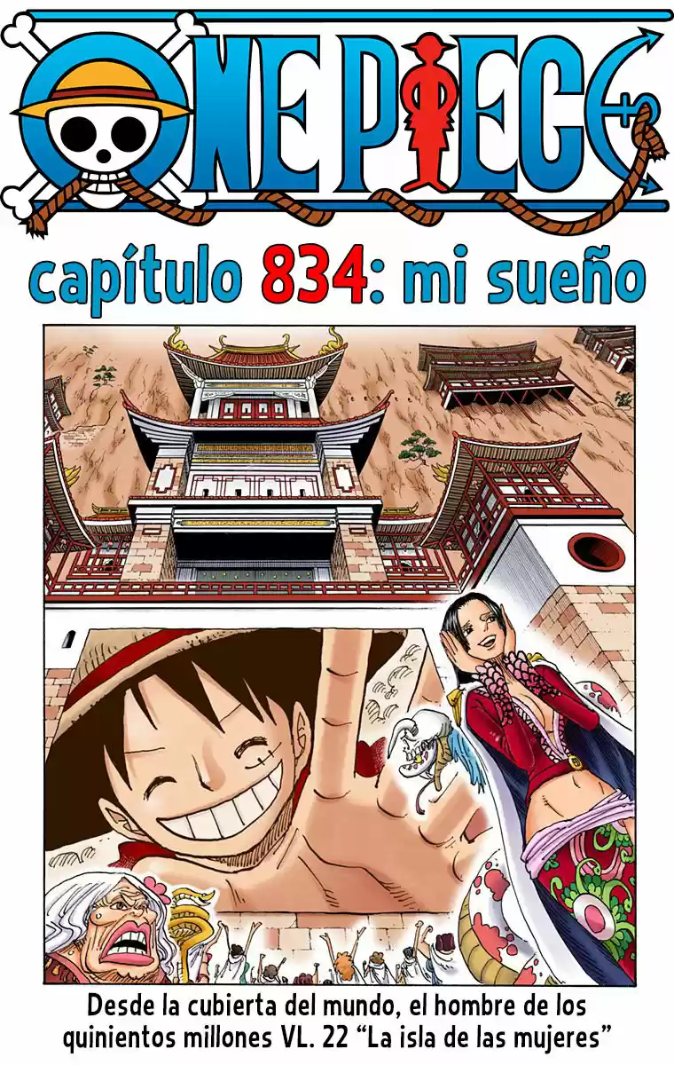 One Piece (full Color: Chapter 834 - Page 1