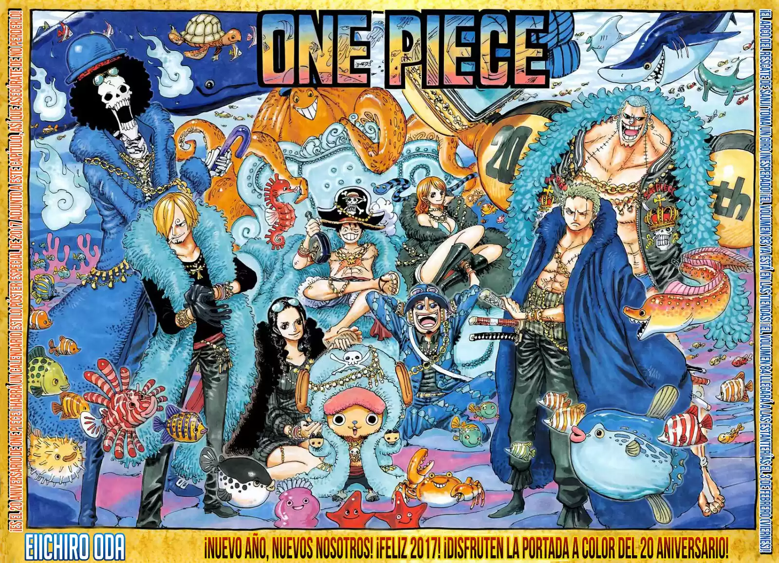 One Piece (full Color: Chapter 851 - Page 1