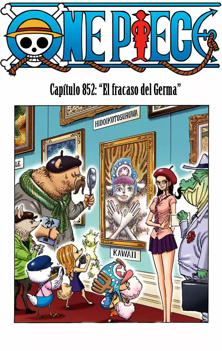 One Piece (full Color: Chapter 852 - Page 1