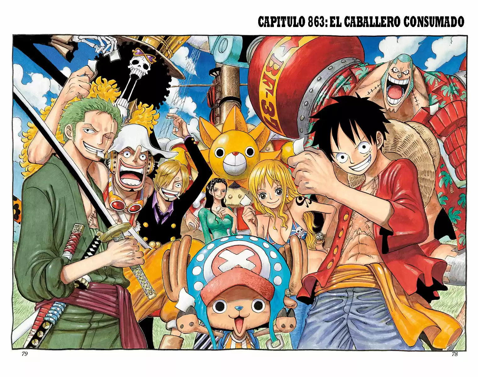 One Piece (full Color: Chapter 863 - Page 1