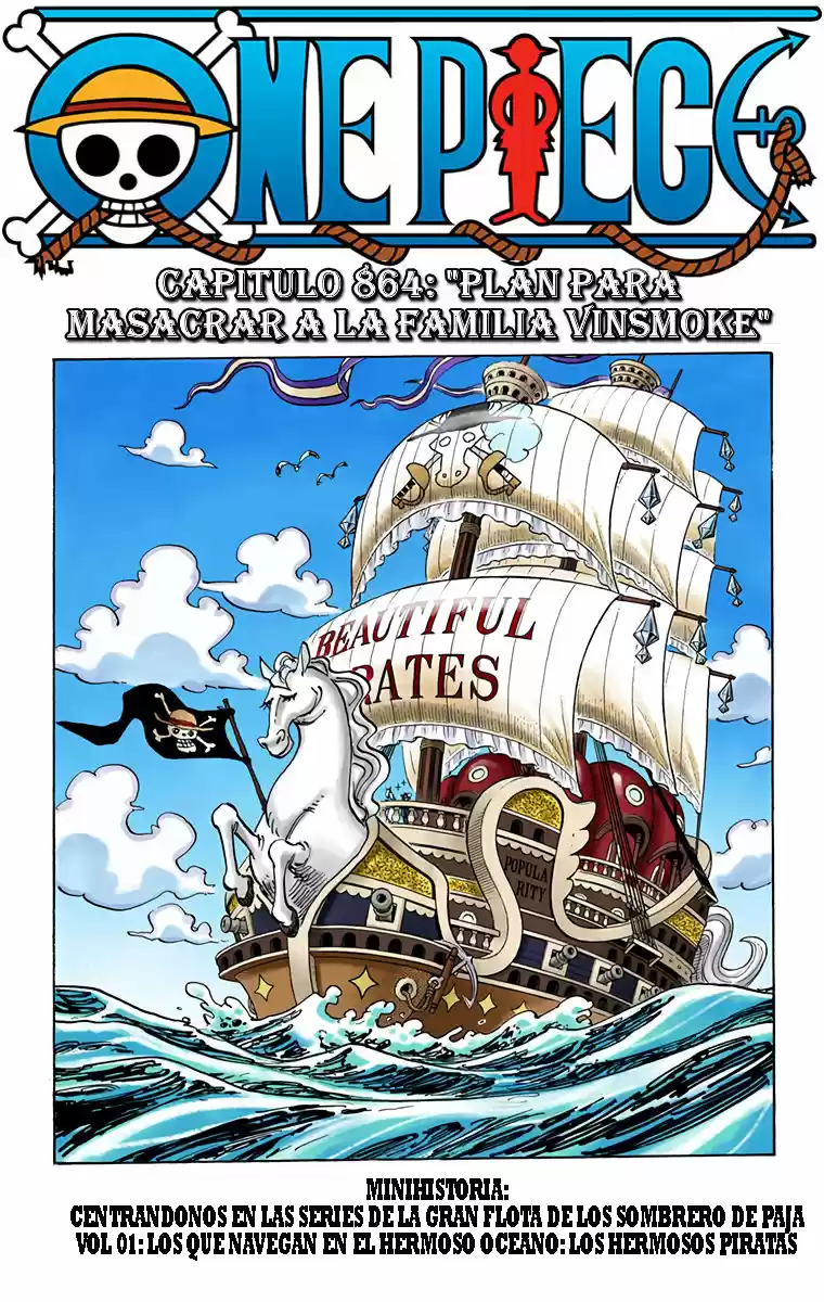 One Piece (full Color: Chapter 864 - Page 1