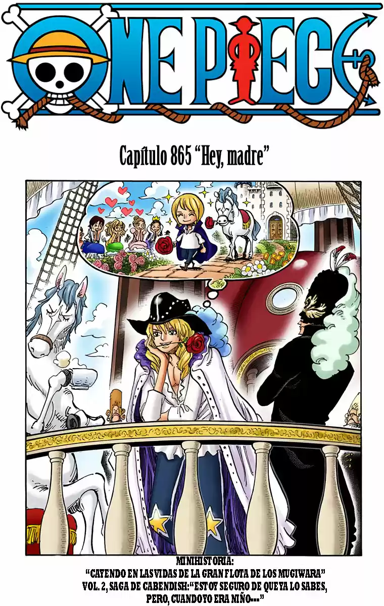 One Piece (full Color: Chapter 865 - Page 1