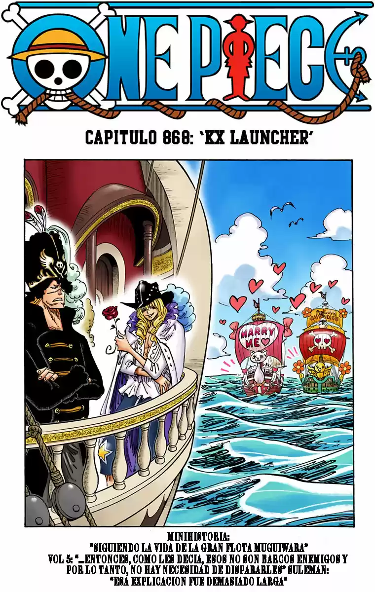 One Piece (full Color: Chapter 868 - Page 1