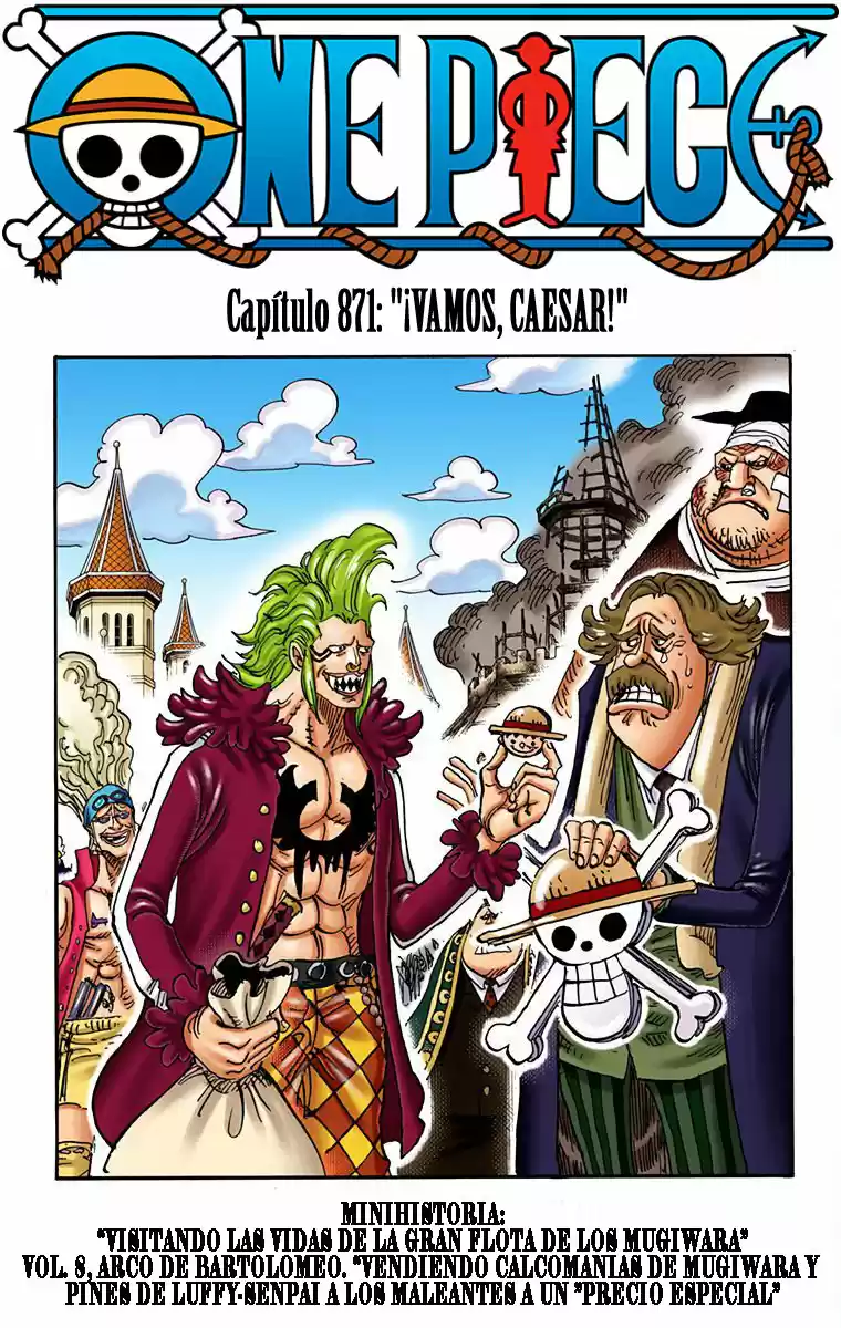 One Piece (full Color: Chapter 871 - Page 1