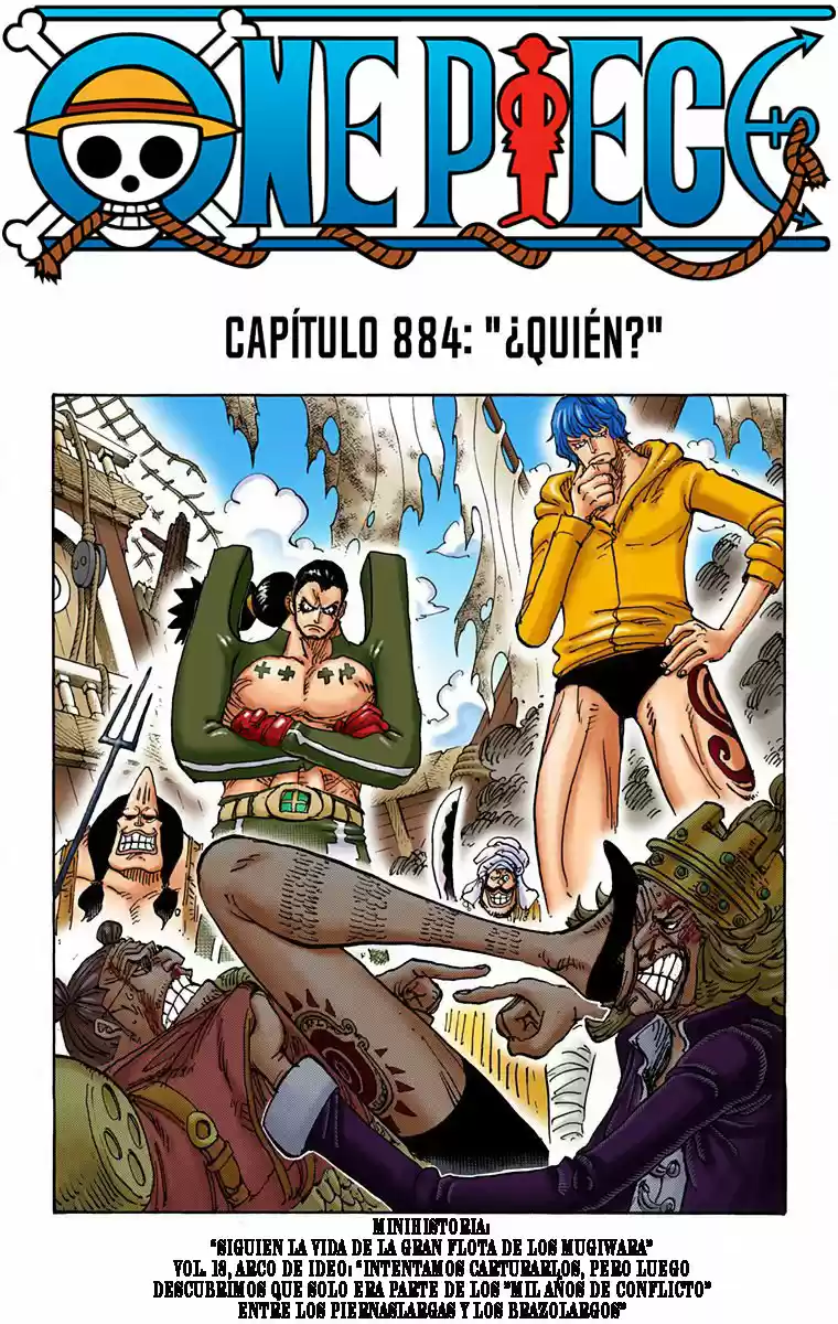 One Piece (full Color: Chapter 884 - Page 1