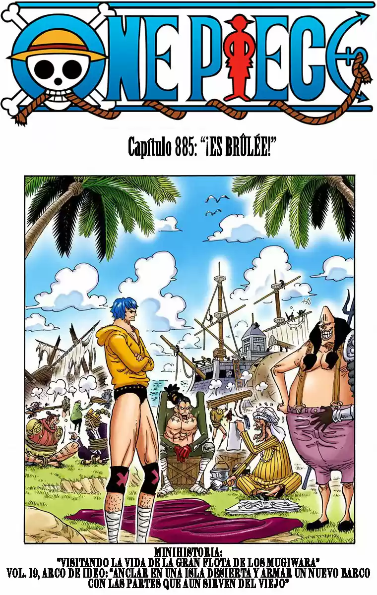 One Piece (full Color: Chapter 885 - Page 1