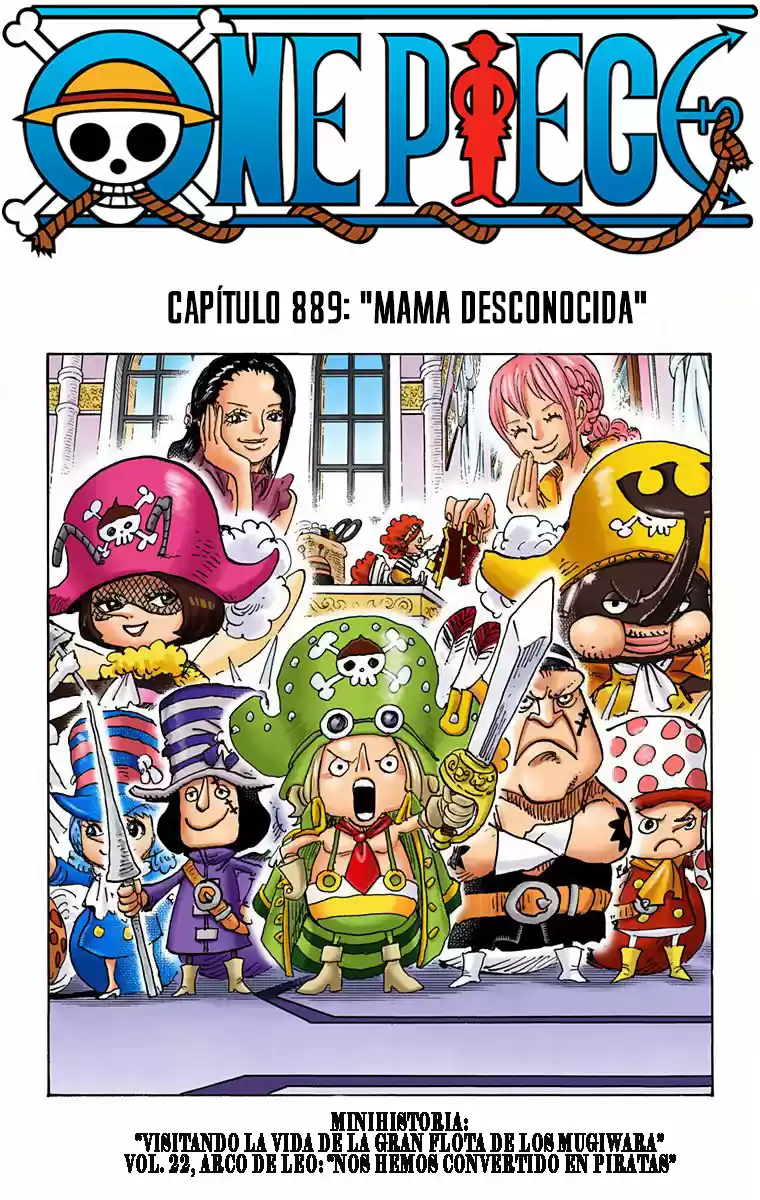 One Piece (full Color: Chapter 889 - Page 1