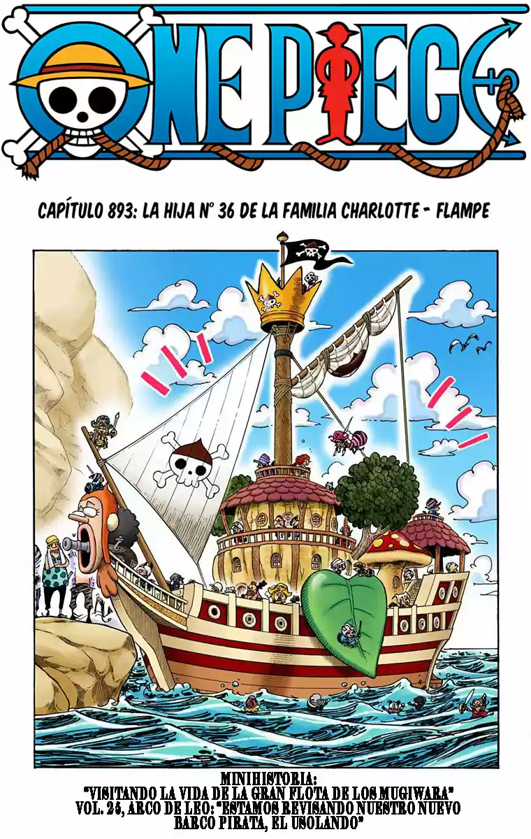 One Piece (full Color: Chapter 893 - Page 1