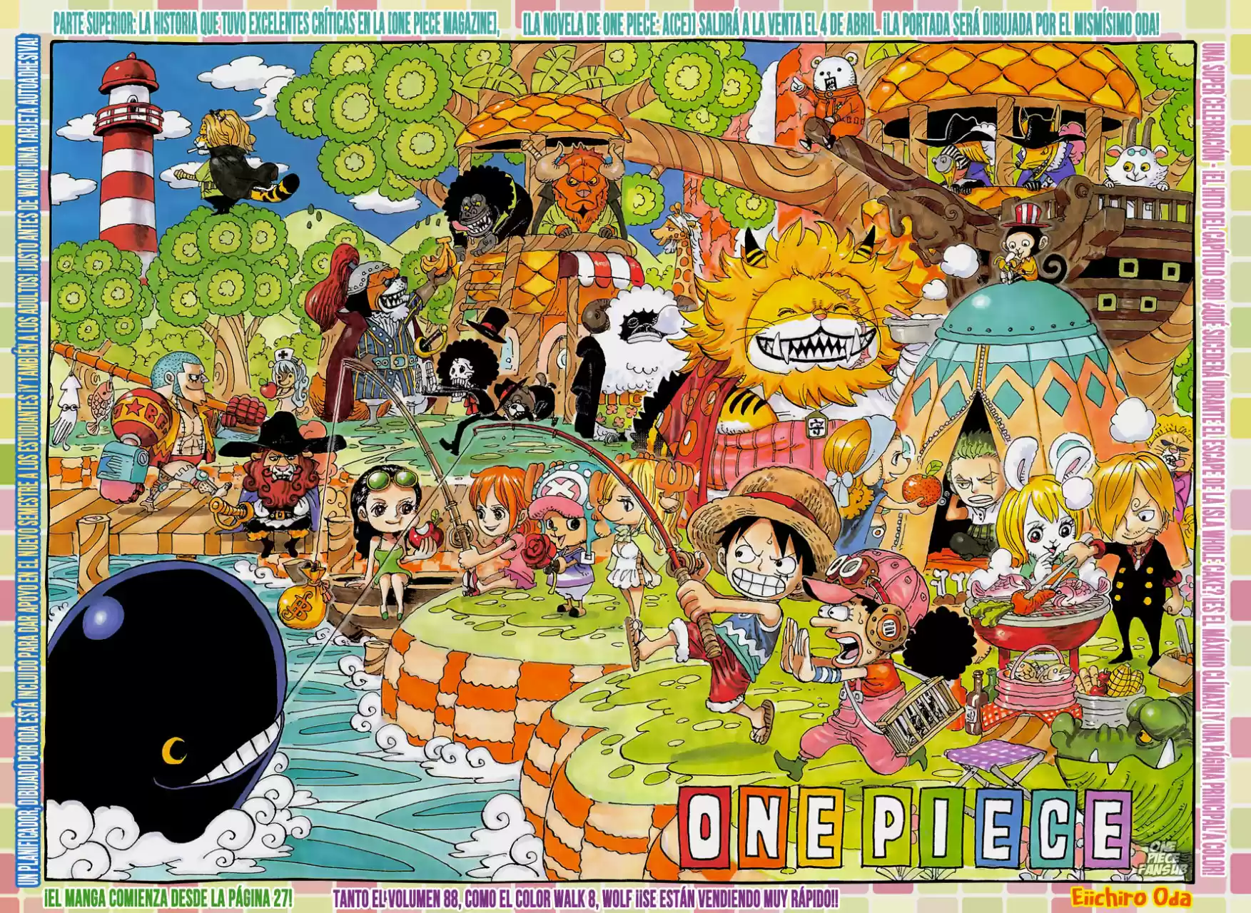 One Piece (full Color: Chapter 900 - Page 1