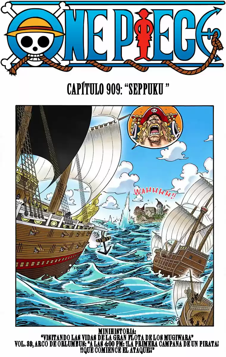 One Piece (full Color: Chapter 909 - Page 1