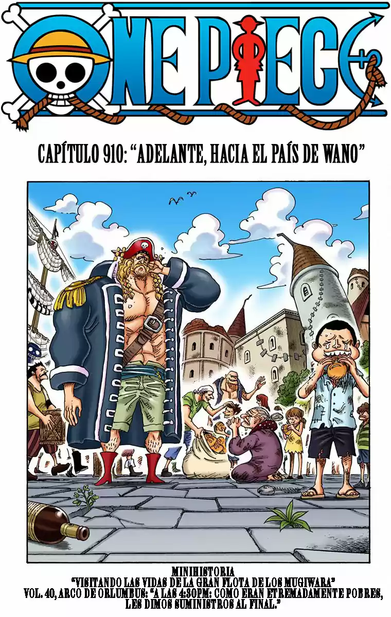 One Piece (full Color: Chapter 910 - Page 1