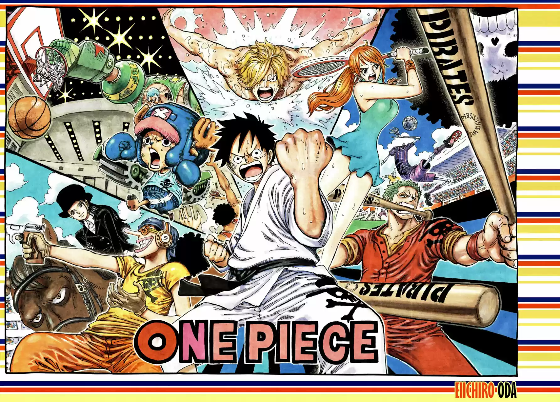 One Piece (full Color: Chapter 912 - Page 1