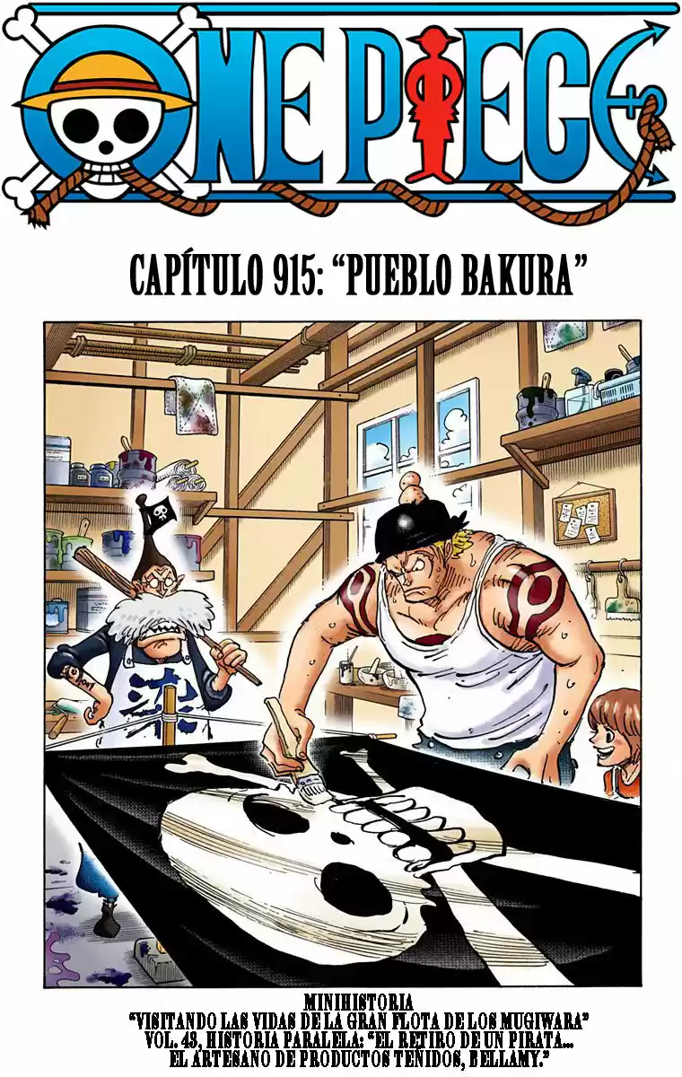 One Piece (full Color: Chapter 915 - Page 1