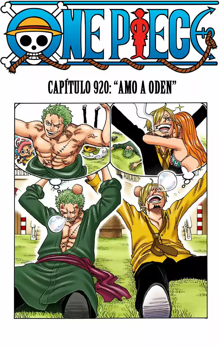 One Piece (full Color: Chapter 920 - Page 1